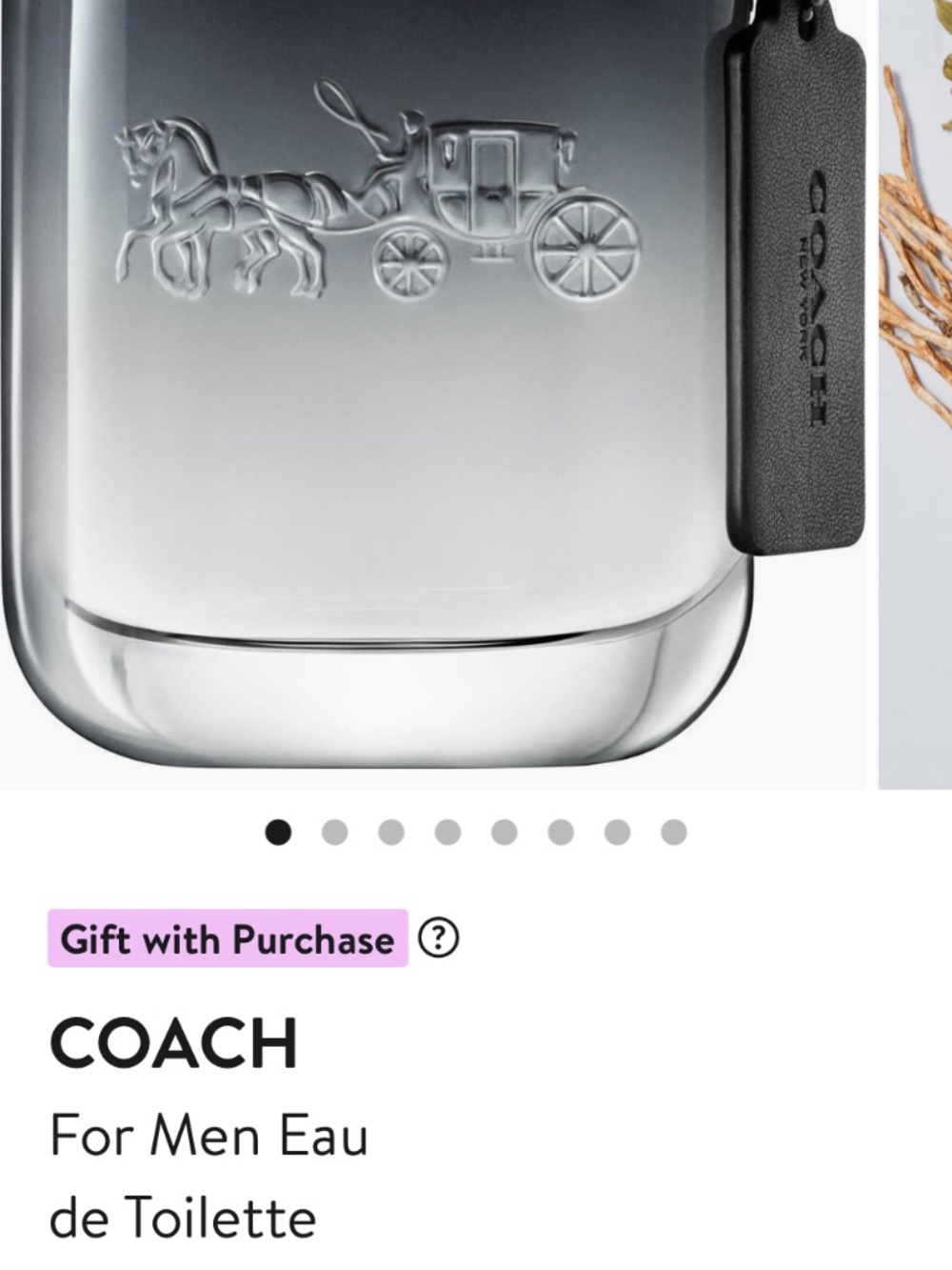 Coach Mens cologn